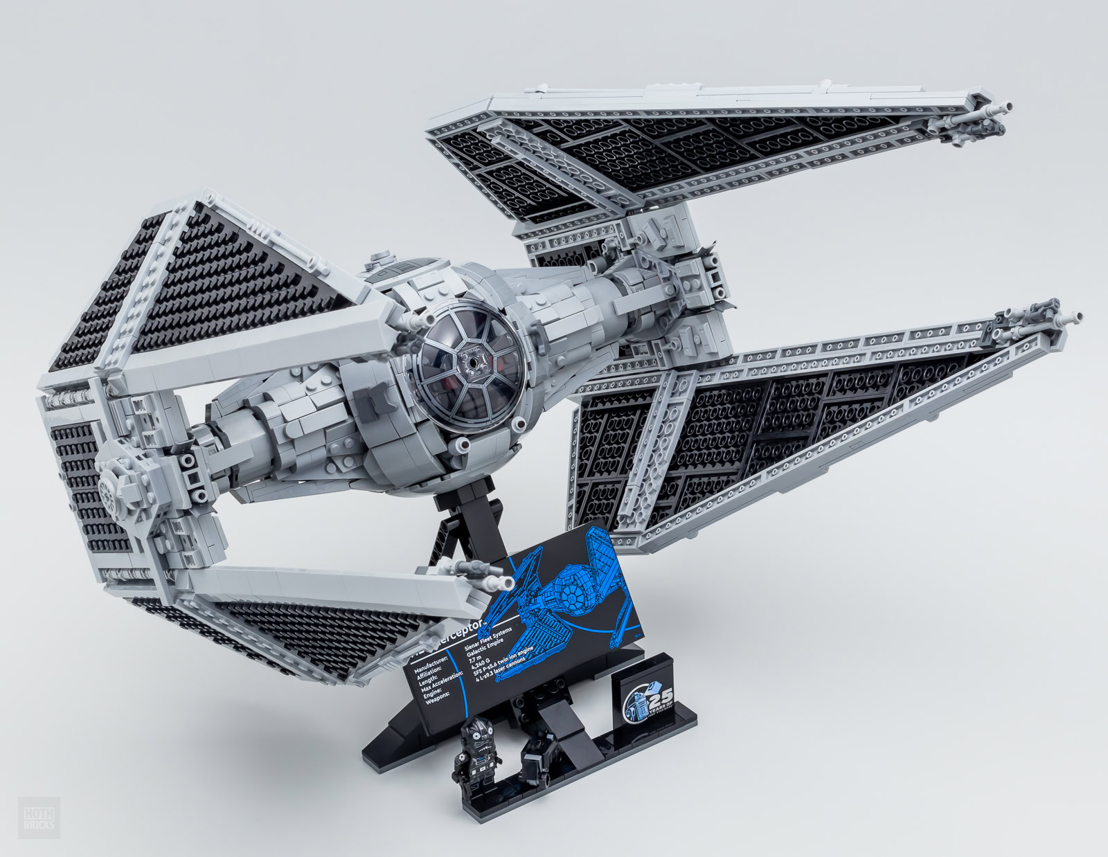 あん ▻ Review: LEGO Star Wars 75382 TIE Interceptor - HOTH BRICKS